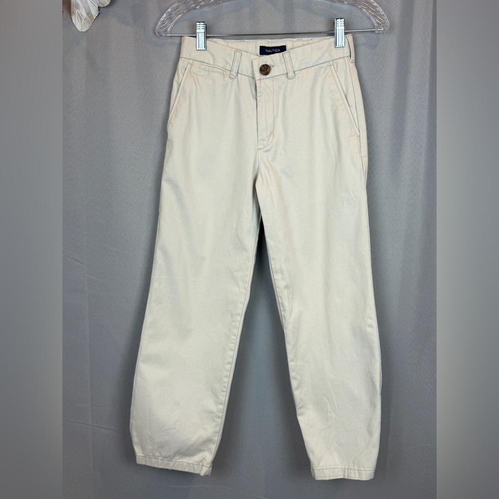 Nautica Flat Front Straight Leg Pants- Size 10